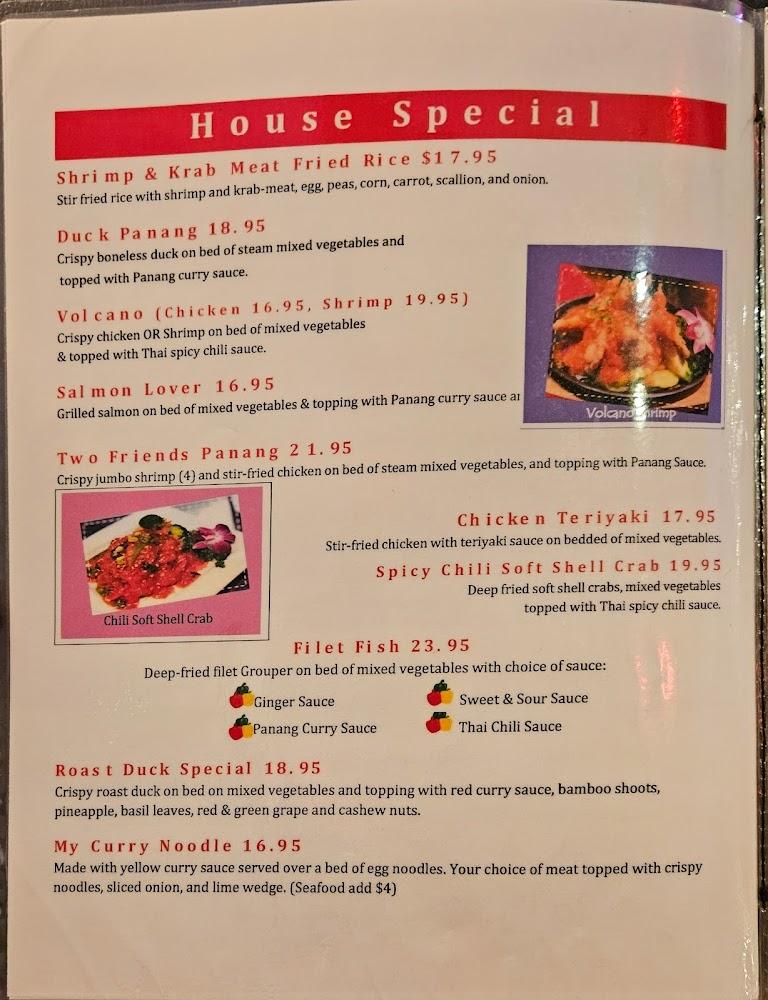 9 Bangkok Restaurant Menu image 2